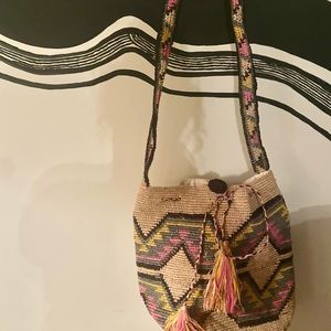 Free People Straw Bag